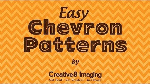 Easy Chevron Patterns in illustrator for vinyl