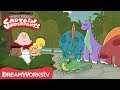 Dinosaur Pranks | DREAMWORKS THE EPIC TALES OF CAPTAIN UNDERPANTS