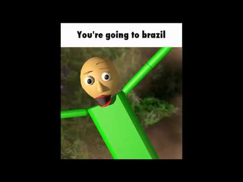 you're going to brazil in rememed meme game 