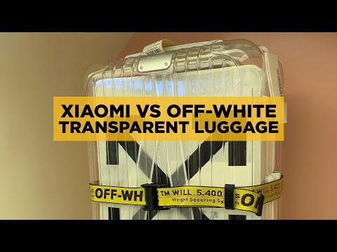 Video: Rimowa Arbeitet Mit Off-White Für Einen Transparenten Koffer Im Wert Von 1.000 USD Zusammen