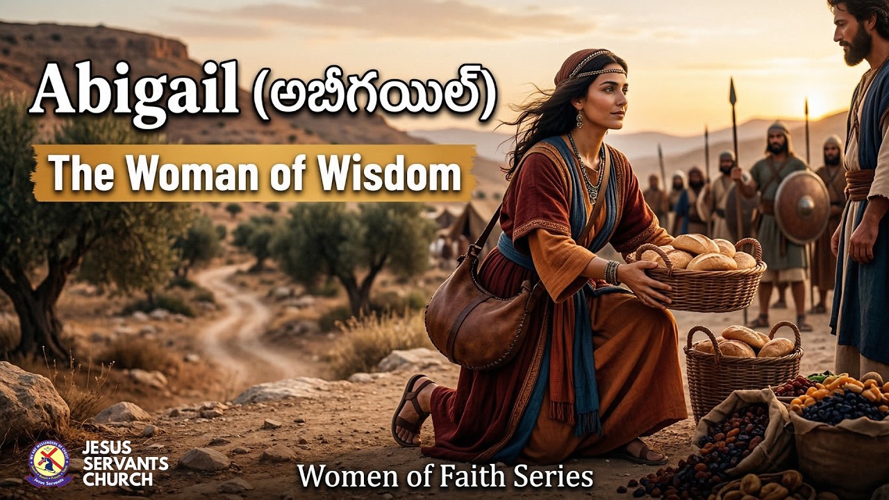 How One Woman Stopped a War: The Story of Abigail (అబీగయిల్) - YouTube