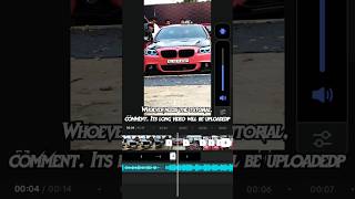 CapCut Car Edit Tutorial 🚗🔥 | BMW Pink Cinematic Edit | Comment for Full Tutorial