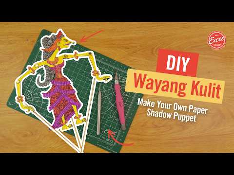 DIY Wayang Kulit: Make Your Own Paper Shadow Puppet | Excel Blades®