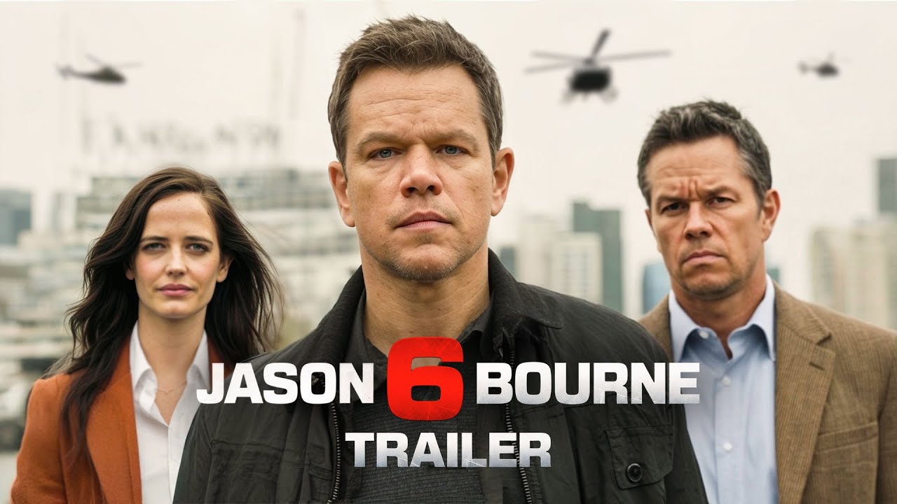 Джейсон Борн 6 — Первый трейлер | Мэтт Дэймон, Марк Уолберг, Ева Грин | 2025 — 26 Movies Trailer