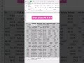 Excel tutoring column adjustment Excel formula hacks @excelisfun #excel #shorts #vlookup #short