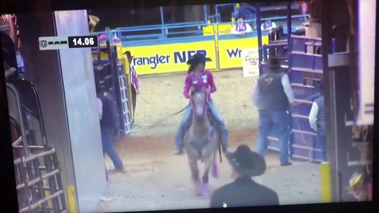 2018 NFR round 5 barrel racing YouTube