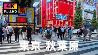 【4K】東京 秋葉原駅周辺を散歩 | Walk around Akihabara Station in Tokyo. (Aug. 2021)