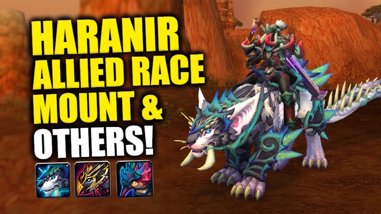 New Haranir Allied Race Mount Revelead + 3 New Cool Mounts! WoW Midnight Mounts Overview