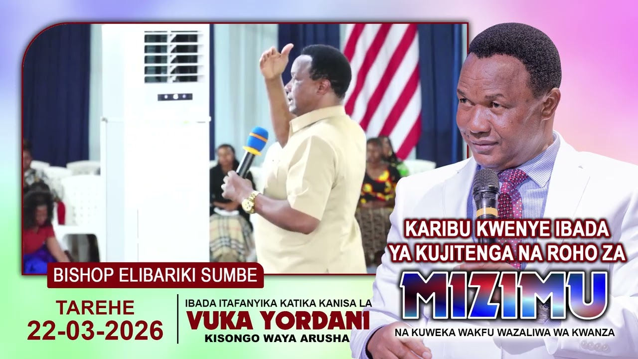 TANGAZO LA IBADA YA KUTENGWA NA MIZIMU 22-03-2026