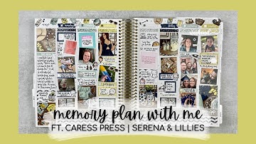 MEMORY PLAN WITH ME | memory keeping my birthday week! 🎉 | tattooed teacher plans