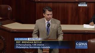 Congressman Boyle Calls for Bipartisan Gun Reform
