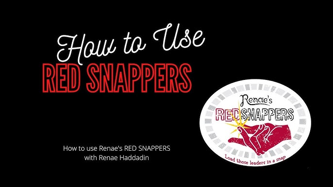 Using Renae's Red Snappers Quilt Loading System and how to load a