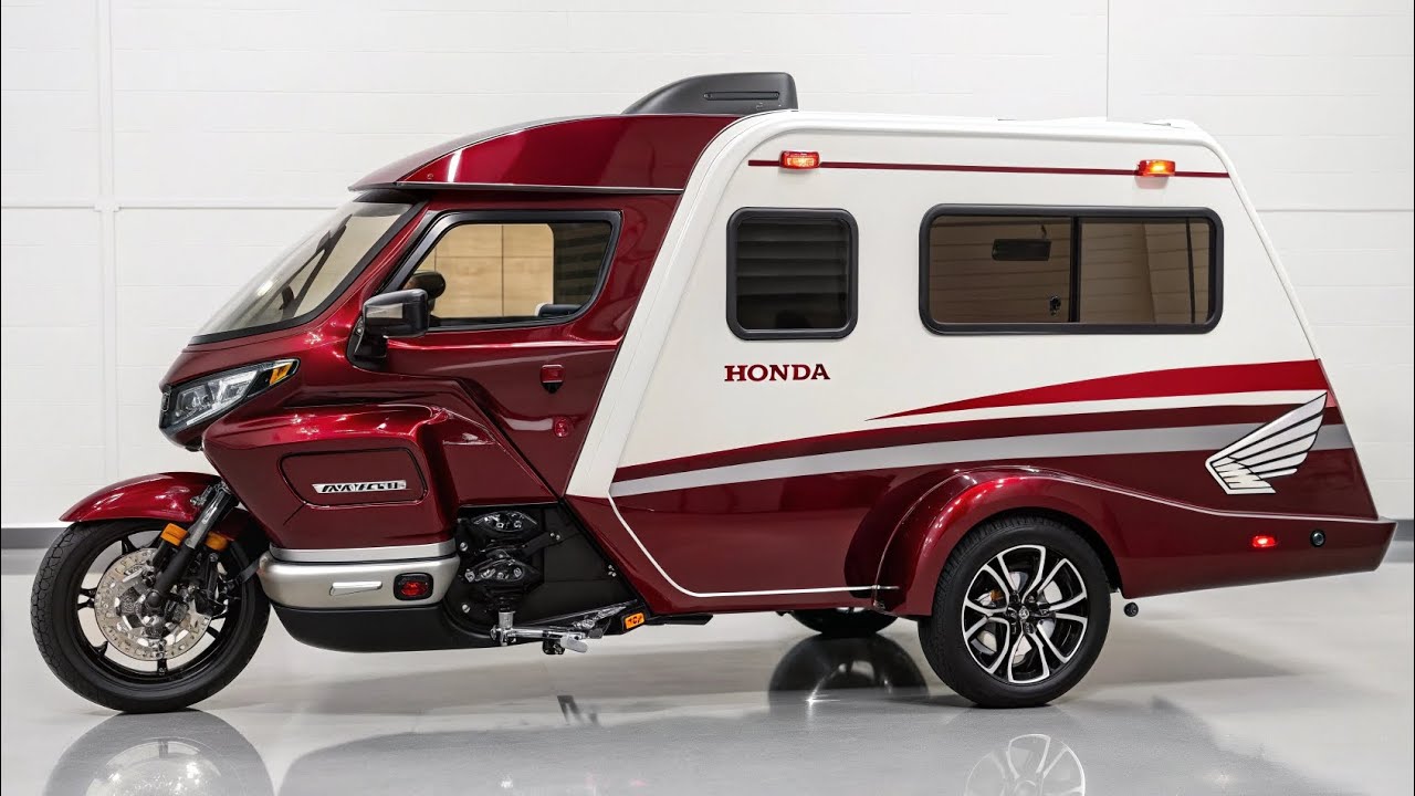 Honda Just Built the FUTURE of Travel — This 3-Wheel Camper Will Blow ...