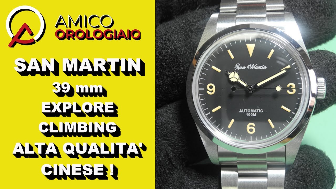 San Martin 39 mm Explore Climbing - YouTube