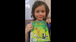 Jeanette Reads Walt Disneys Bambi A Little Den Book