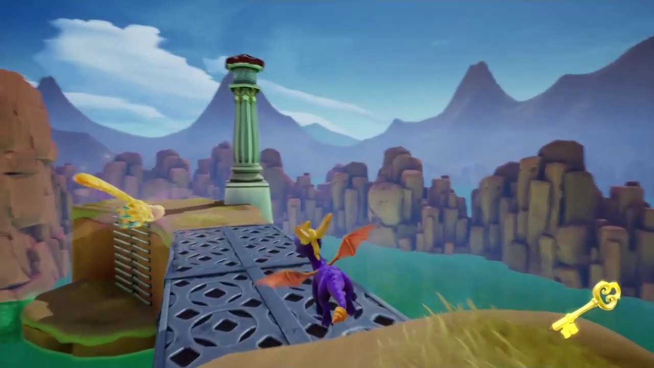 Spyro 3 Reignited Trilogy Key To Locked Treasure Chest of Desert