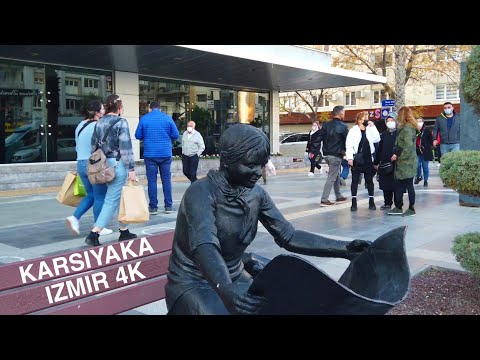 Izmir, تركيا | karşıyaka | جولة مشي 4K