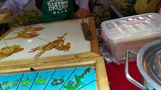 糖画制作/中国传统手工艺/How to make candy pictures/Chinese traditional handicrafts