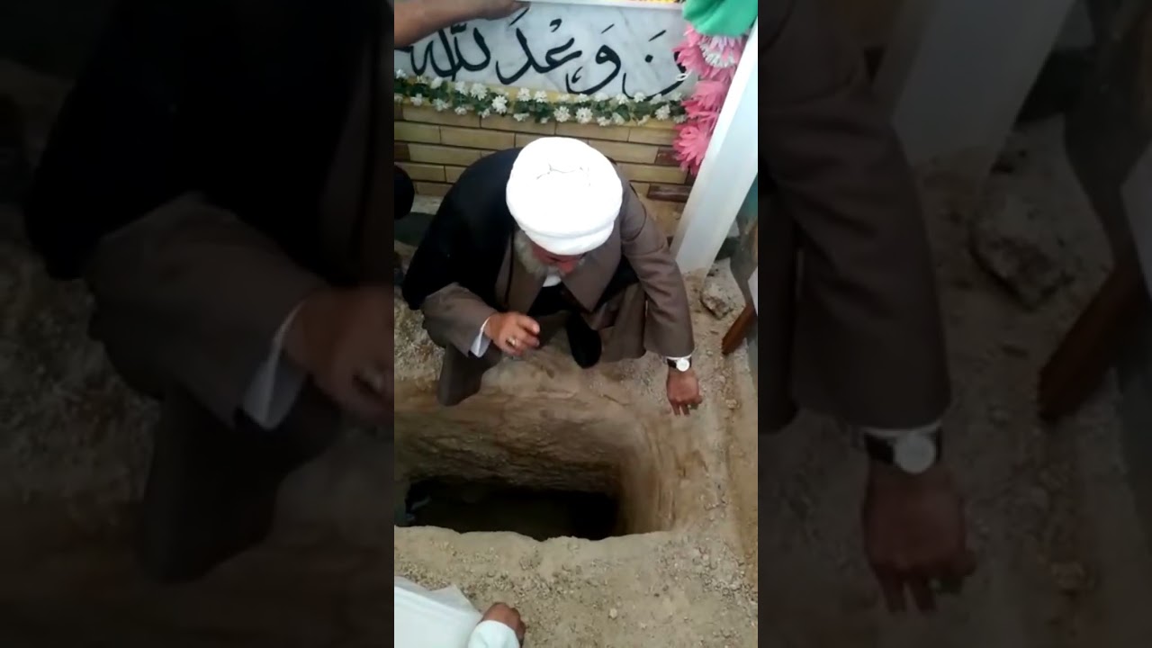 مراسم دفن وتلقين الحاج ابو مقداد بصوت الشيخ عادل الازيرجاوي