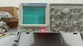 Unitec CRO Dual Trace Oscilloscope With Components testing Datasheet 