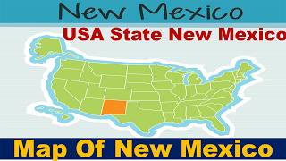 American State New Mexico Map | New Mexico Map | USA State New Mexico Map