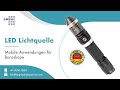 Hipp Mobile LED Lichtquelle wiederaufladbare Handlichtquelle für die Endoskopie