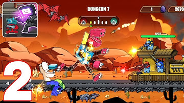 Monster Survivor Shoot & Run Gameplay Walkthrough - Part 2 (Android, iOS)