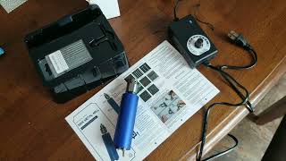 Adjustable Micro mini aluminum electric drill test and review