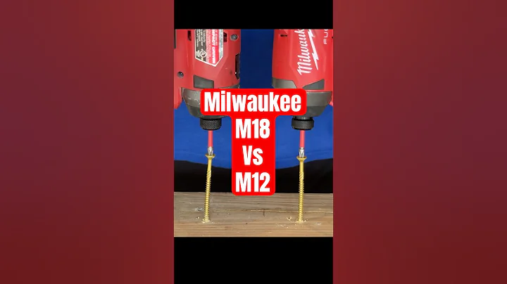 Milwaukee M12 vs M18 #milwaukeetools #tools #toolreview #diy