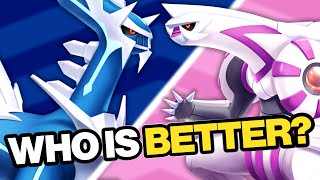 Who is the STRONGER Legendary Pokemon Dialga or Palkia