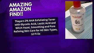 Thayers has the best toner! Perfect for refining pores
