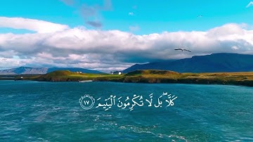 سورة الفجر القارئ اسلام صبحي