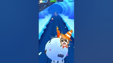 Talking Tom Hero Dash Ice Bolt Tom Smash 65 Obstacles In One Run Funny Race Android iOS Gameplay