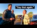 Racist "Doctor" Gets Confronted By No-Nonsense Cops
