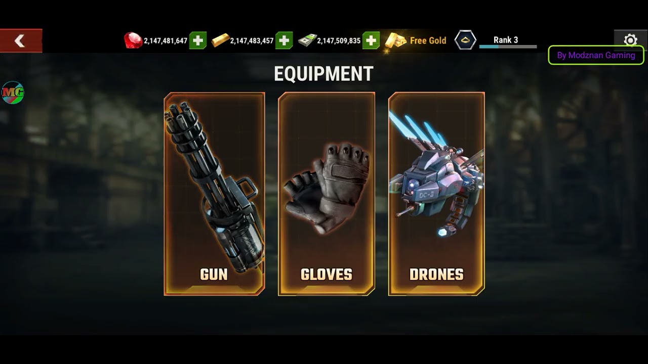 Dead target modznan gaming ulock all skin glict