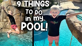 9 Favorite Things To Do In My Pool