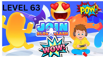 Join Blob Clash 3D Gameplay Level 63 #gameplay