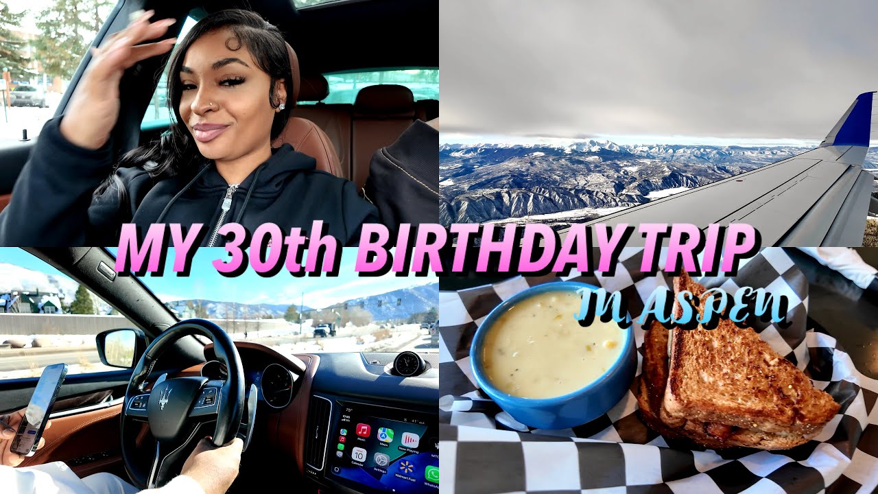 ДЕНЬ 1 В АСПЕНЕ ❄️🎄 - 30-летие, нас преследовала лиса, мы напились и многое другое!