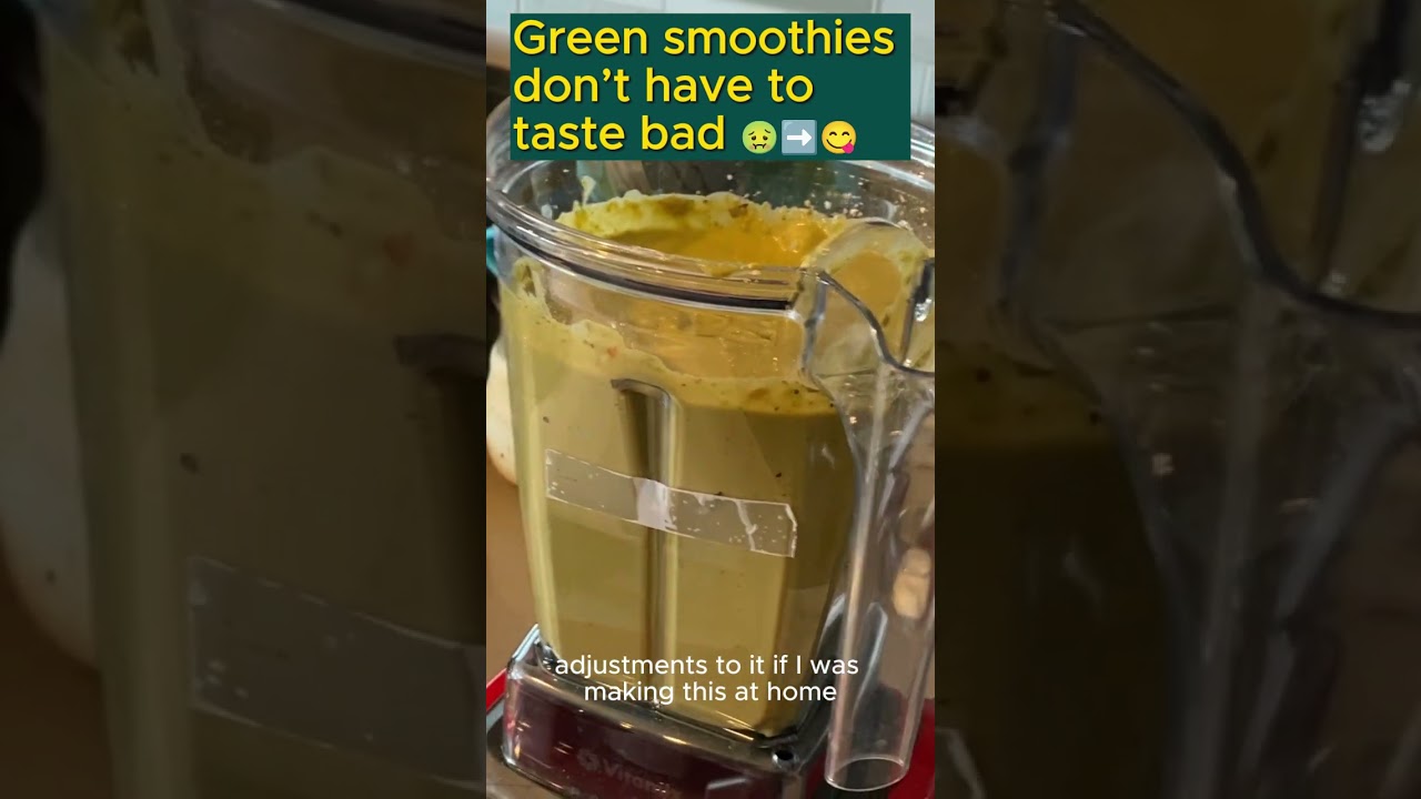 How to Make Green Smoothies Taste GOOD