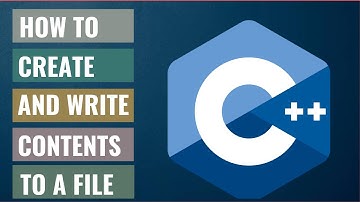 How to create and write contents to a text file using C++