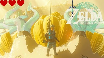 Zelda: Tears of The Kingdom - Getting Master Sword With ONLY 3 Hearts!