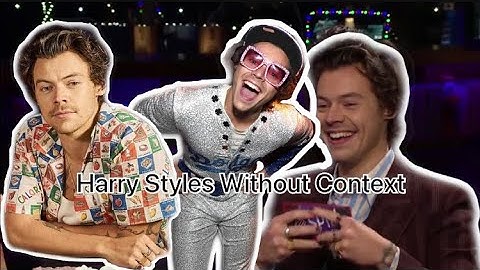 Harry Styles without context