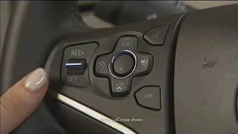 2015 Buick LaCrosse How To Set Cruise Control