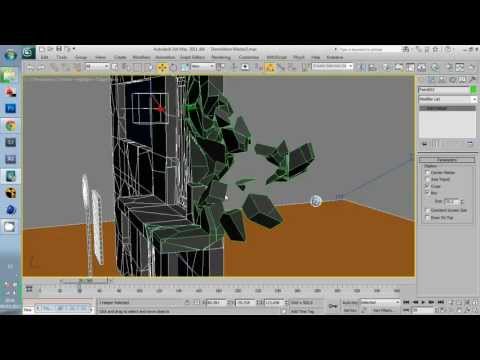 Destruction with Thinking Particles
