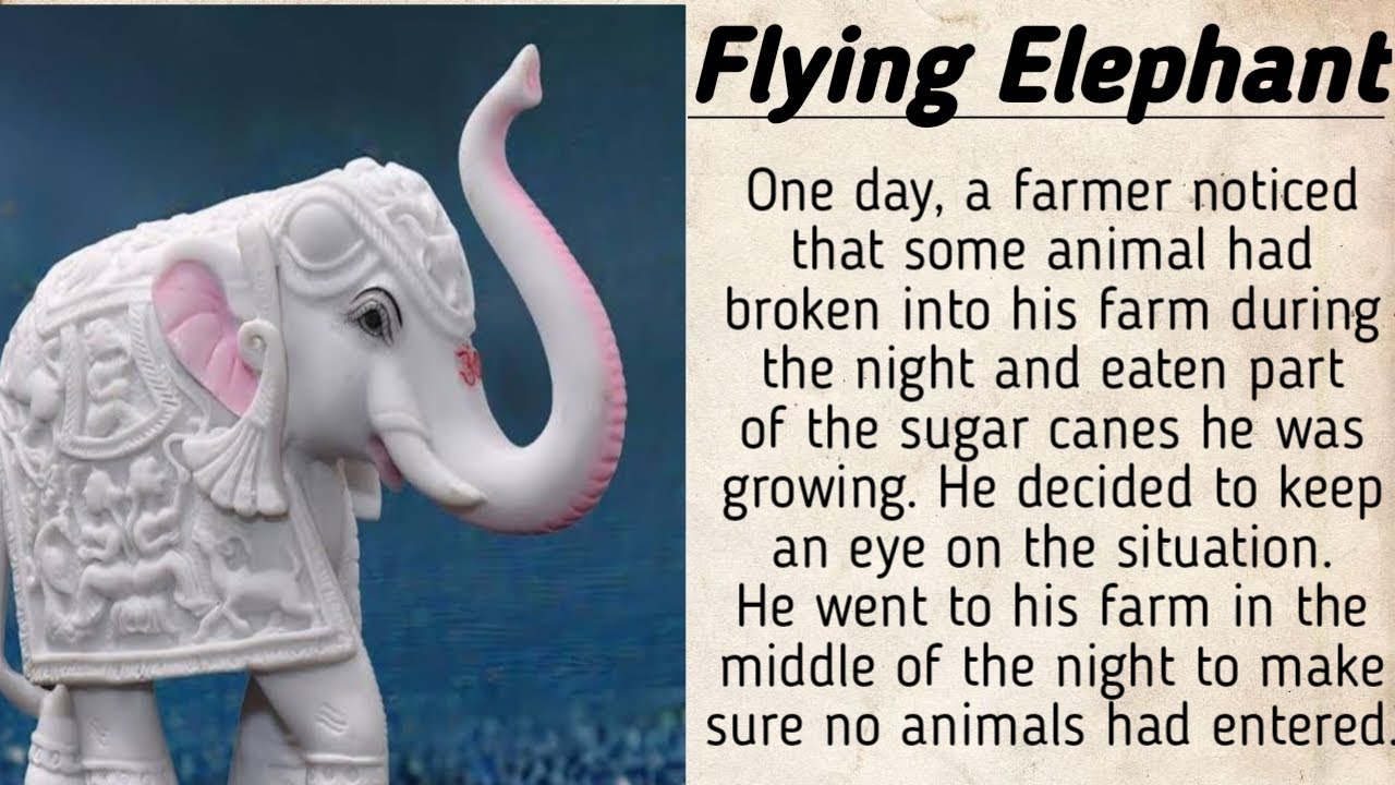 A trip to heaven story| flying elephant story| funny story |bacchon ke liye kahani|story for kids