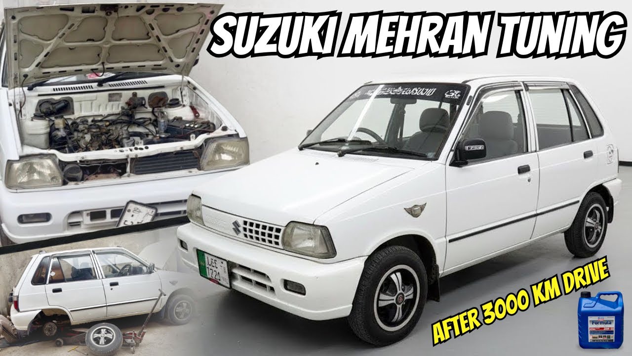 Suzuki Mehran Tuning - After 3000 KM Drive ! Naveed Ahmed ! Part 1