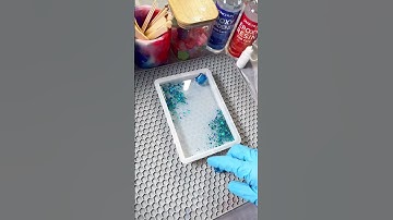 Thumbnail of Sedimentations resin photo frame #janchun #epoxy #resin #art #photo #diy