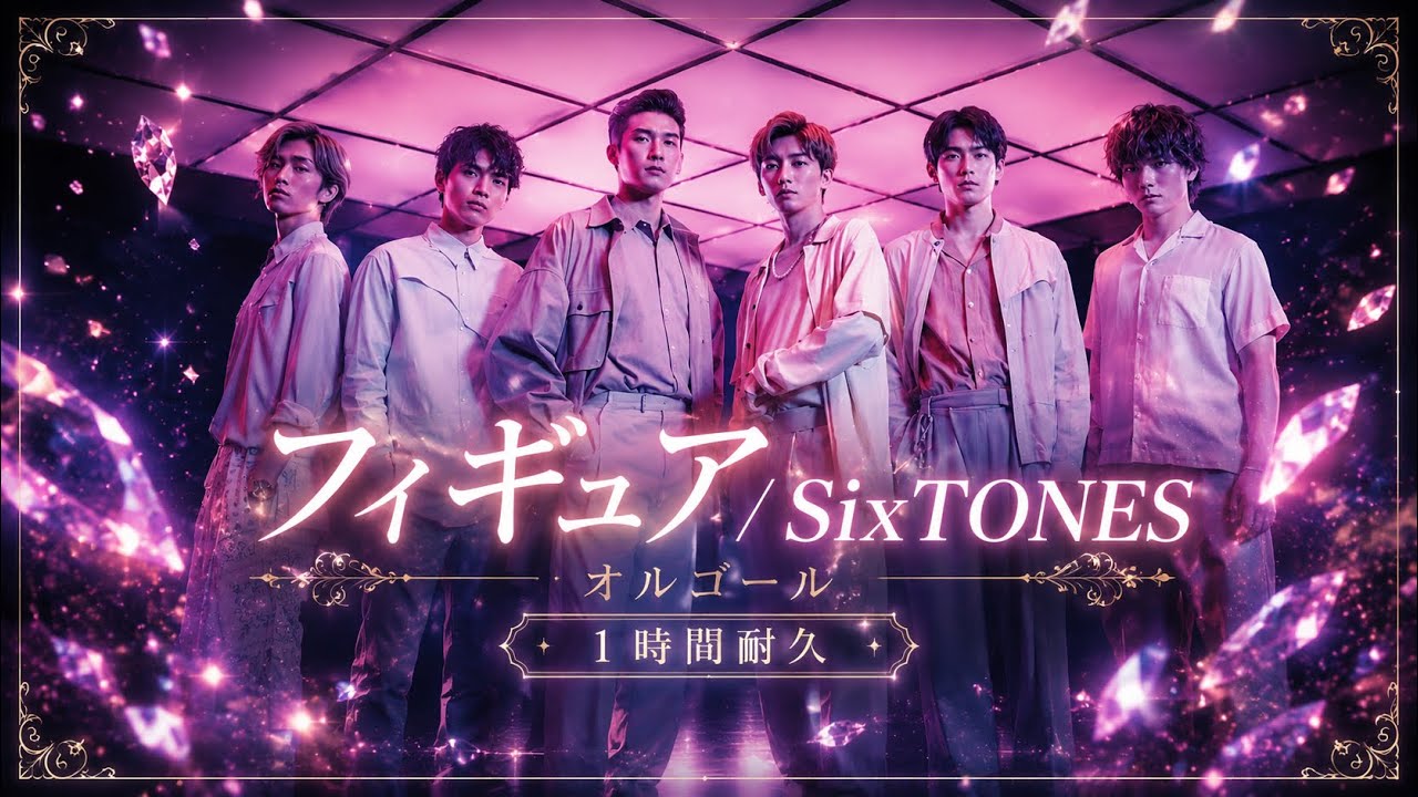 1時間耐久】フィギュア/SixTONES【癒しのオルゴール】 - YouTube
