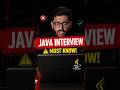 Java Interview Me Ye Topics Nahi Aate? Selection Mushkil Hai! #java #careeradvice #interview