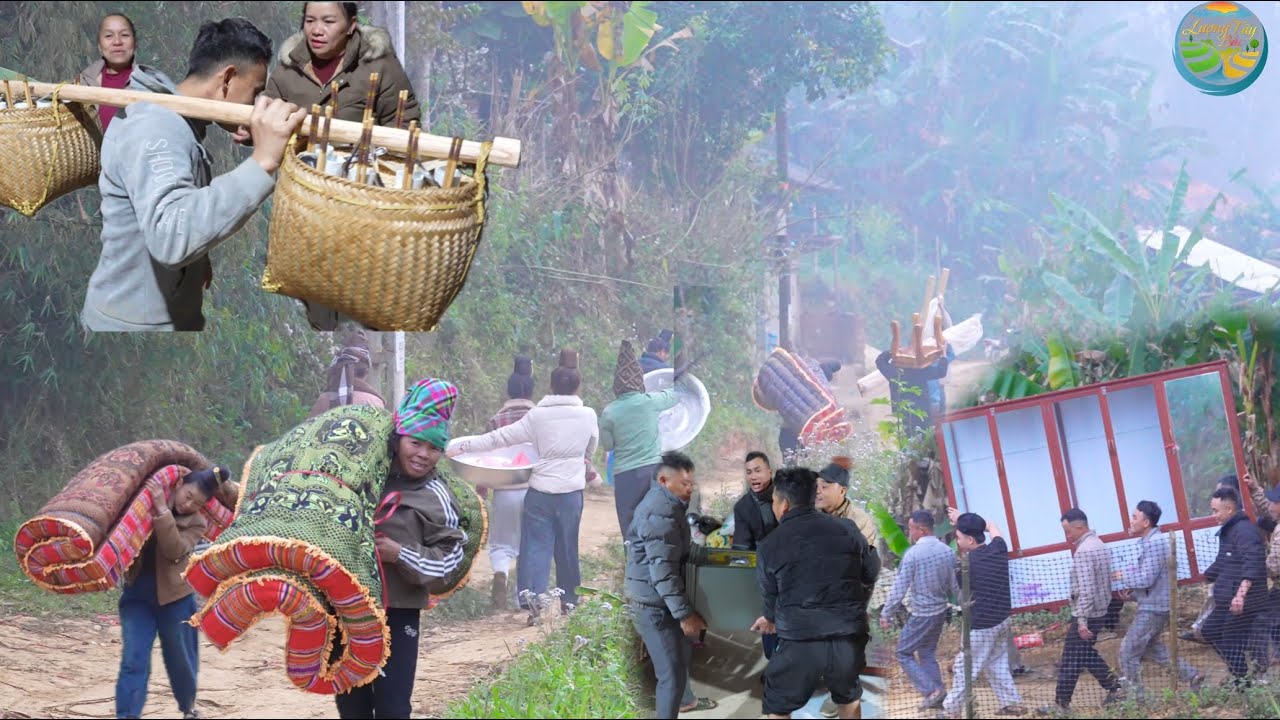 Cận Cảnh Màn Cướp Đồ Trong Đám Cưới Người Thái Tây Bắc - Lượng Tây Bắc